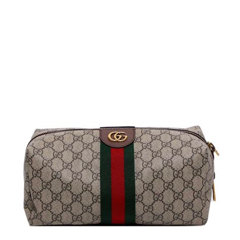 gucci toiletry bag|gucci ophidia clear bag.